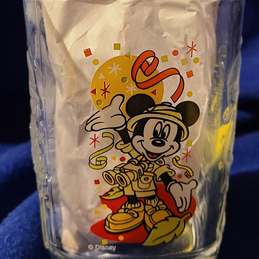 Disney Mickey Mouse Glass Tumbler